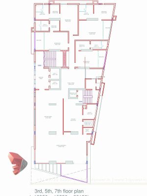 apartment working drawing design